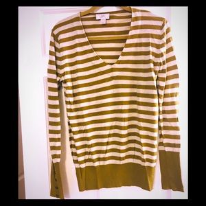 LOFT striped sweater